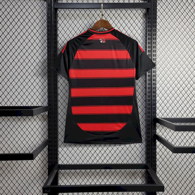 Camisa Flamengo Home Adidas Feminina 25/26 - Versão Torcedor