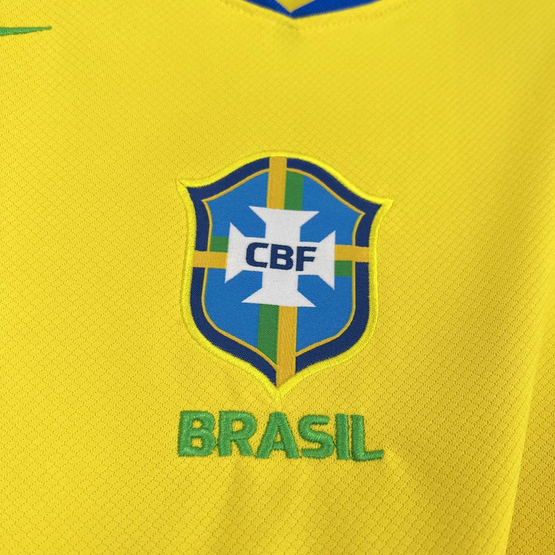 Camisa Brasil Home 25/26 - Nike Torcedor Masculina