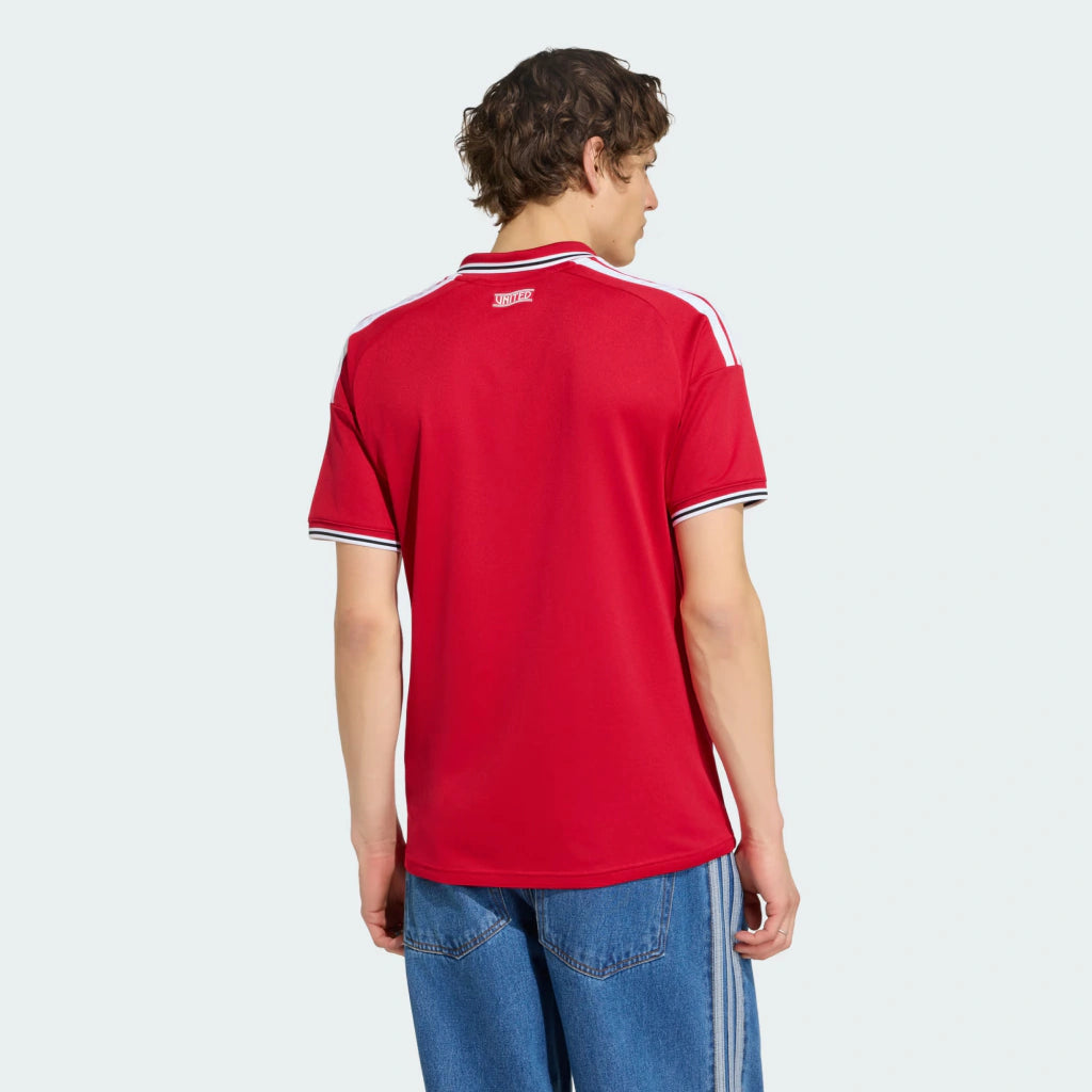 Camisa Manchester United Home I 2026/27 Torcedor Masculino Adidas - Vermelho