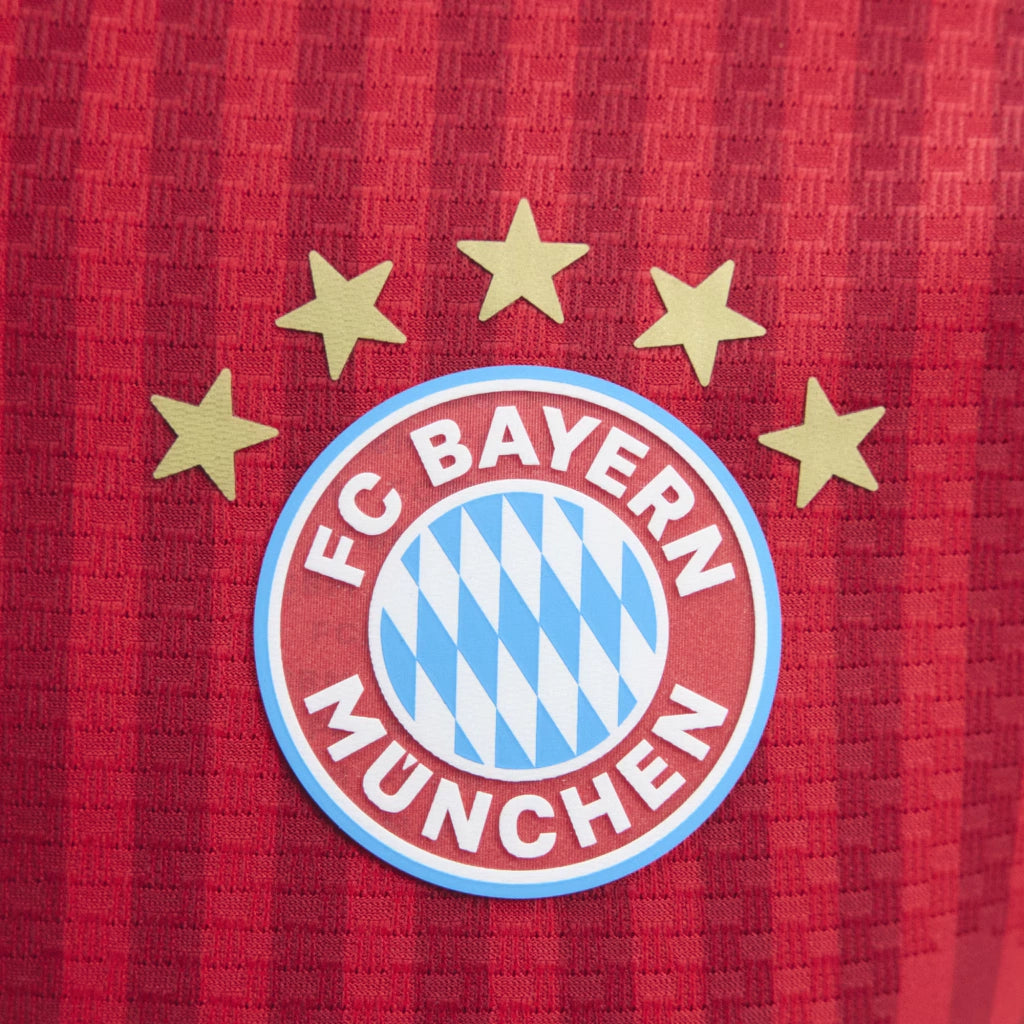 Camisa FC Bayern Home I 2026/27 Jogador Masculino Adidas Vermelho