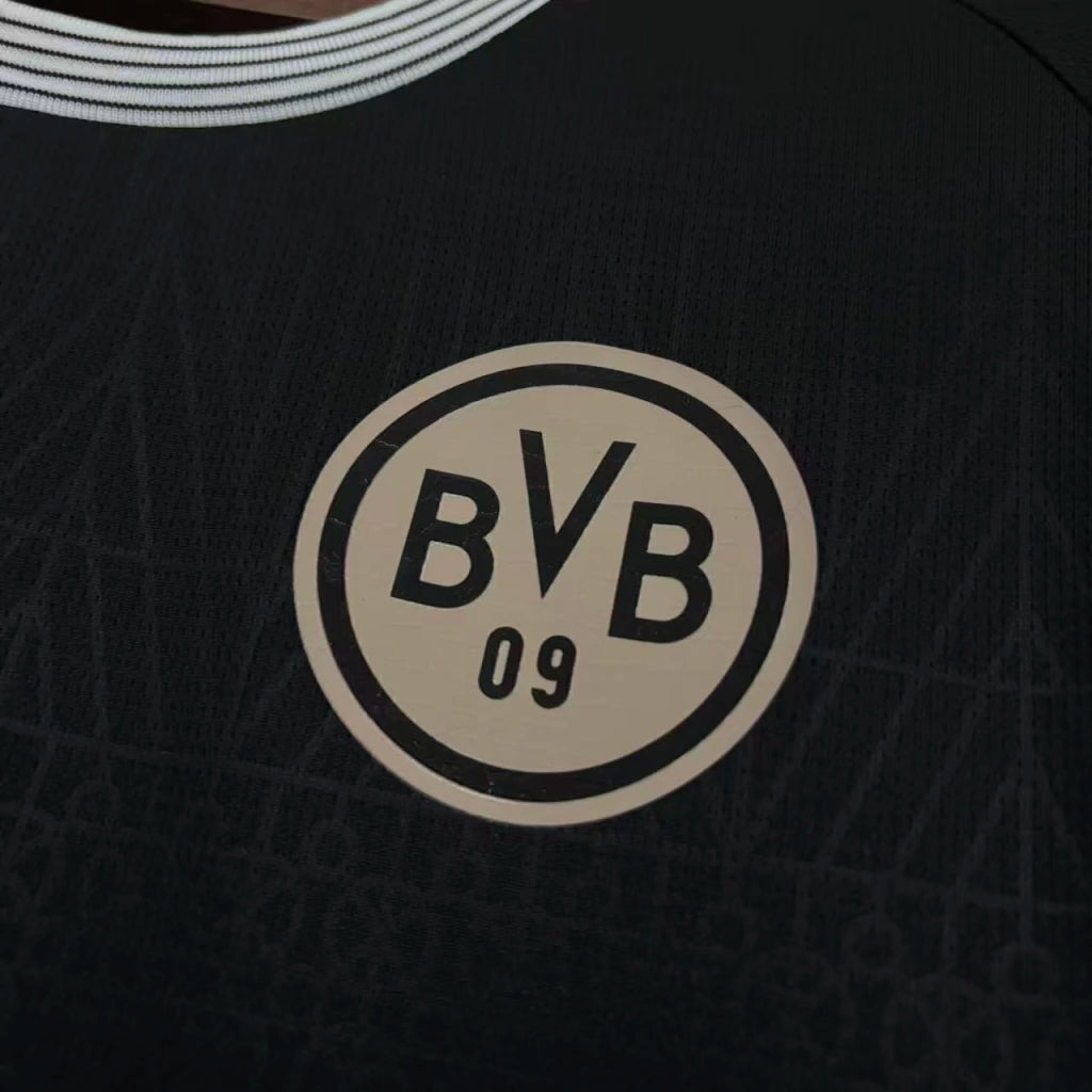 Camisa Borussia Dortmund 100 Anos 2026/27 Torcedor Masculino Puma Preta