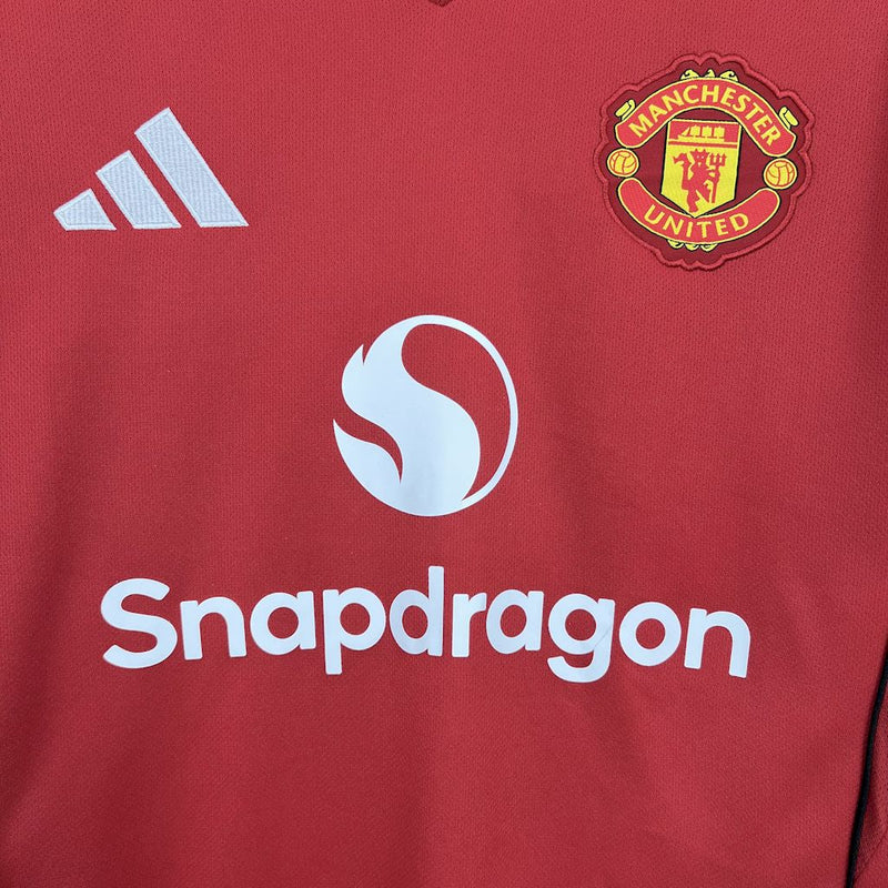 Camisa Manchester United Titular 25/26- Versão Torcedor