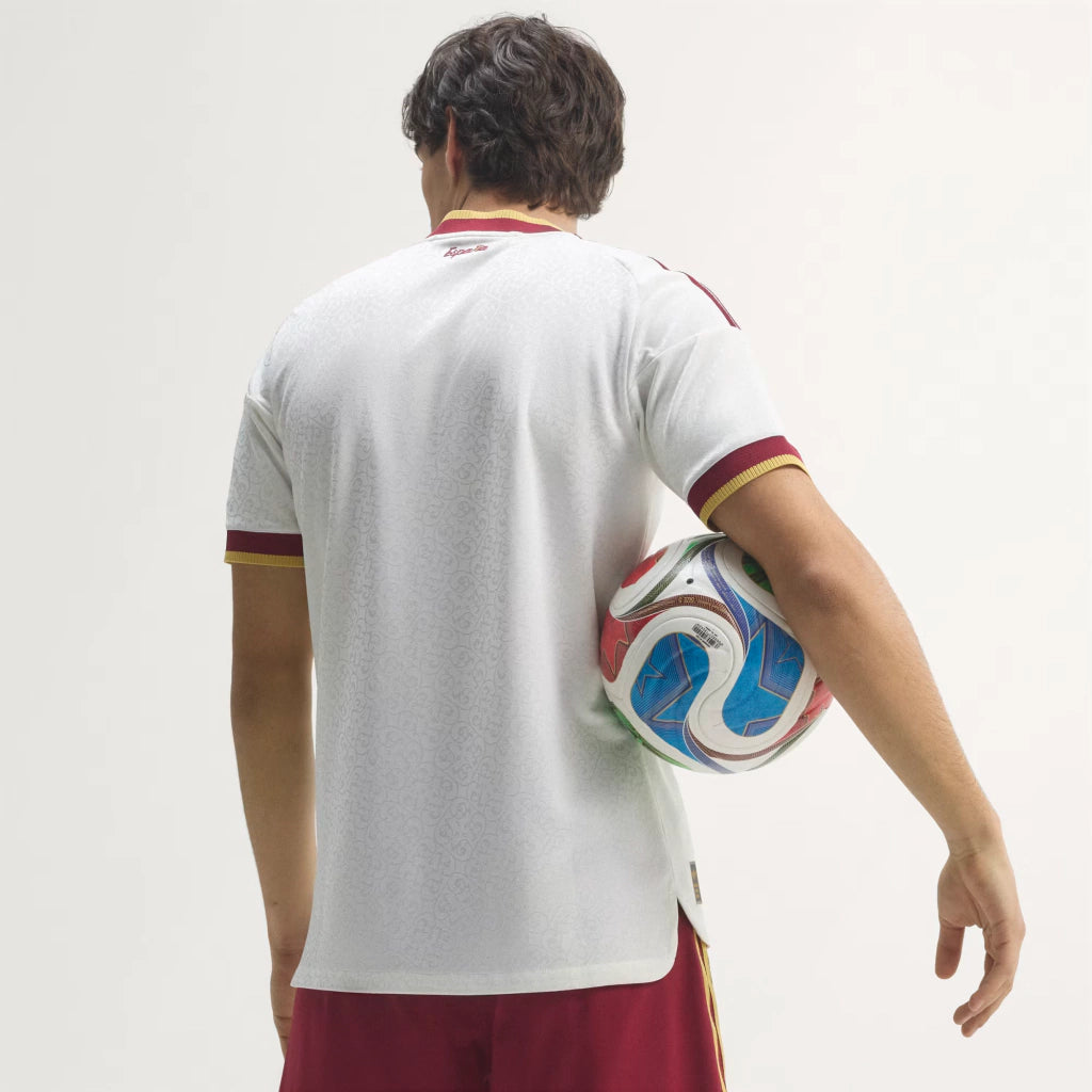 Camisa Espanha Copa do Mundo 2026 - Reserva Jogador Masculina - Bege