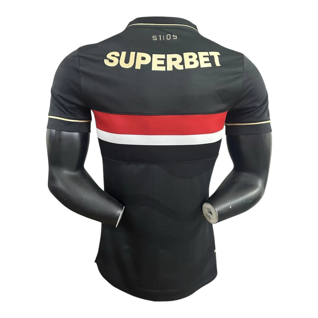Camisa São Paulo III 25/26 - Jogador New Balance Masculina - Preta