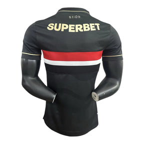 Camisa São Paulo III 25/26 - Jogador New Balance Masculina - Preta