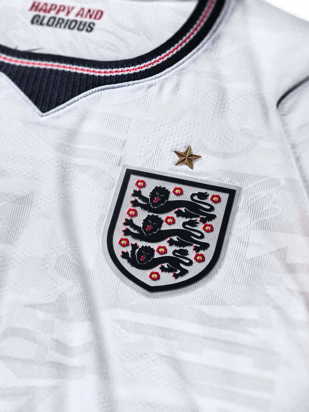 Camisa Inglaterra Copa do Mundo 2026 Home Jogador Masculina - Branca