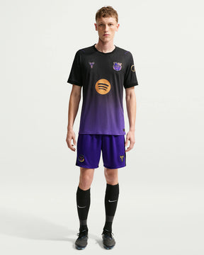 Camisa Barcelona Away II 2026/27 Jogador Masculino Nike Preto e Roxo