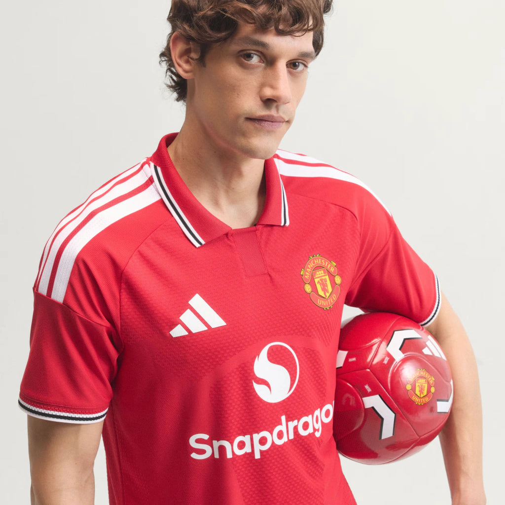 Camisa Manchester United Home I 2026/27 Jogador Masculino Adidas - Vermelho