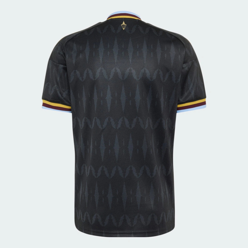Camisa Aston Villa Away II 2026/27 Torcedor Masculino Adidas Preta