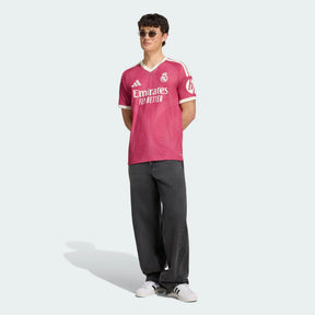 Camisa Real Madrid Third III 2026/27 Torcedor Masculino Adidas Rosa