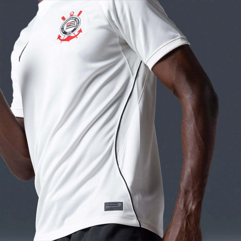 Camisa Corinthians Home I 2026/27 Titular Invasão Nike Branca