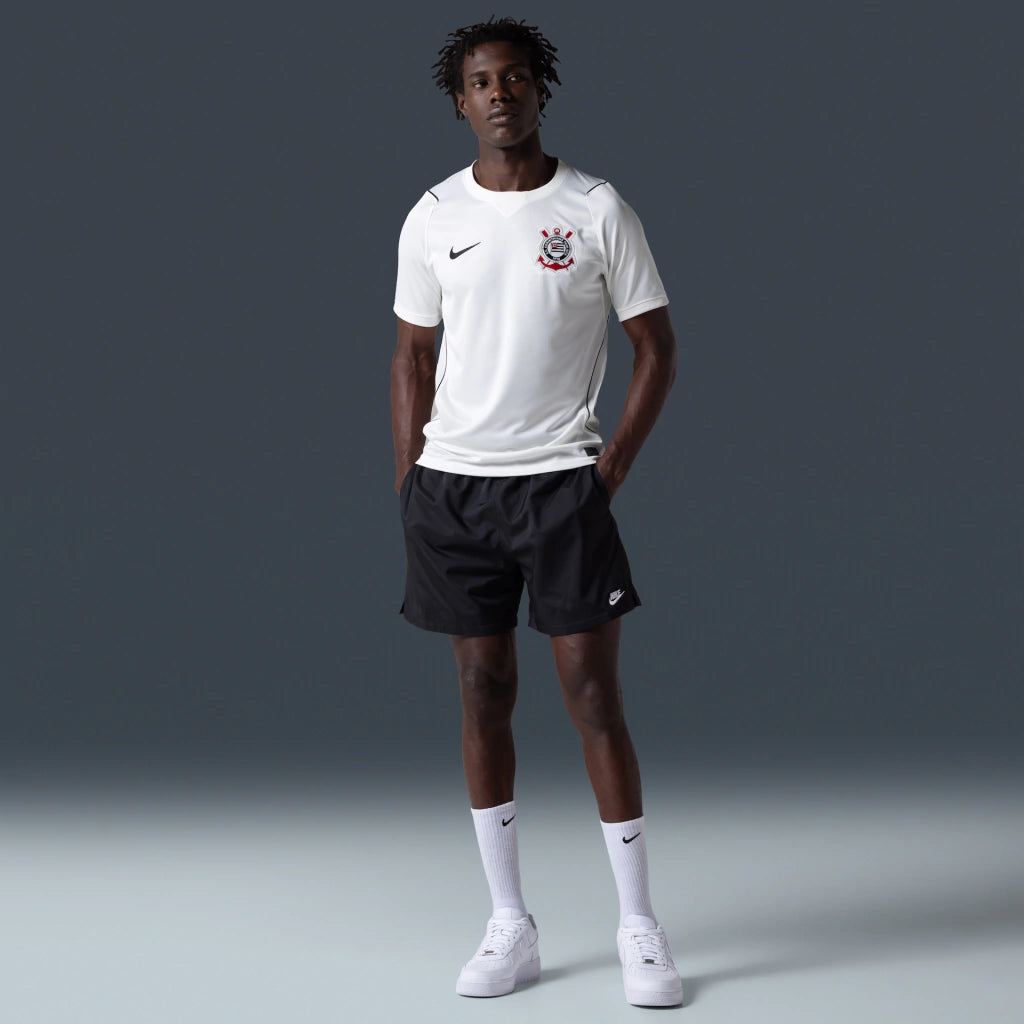 Camisa Corinthians Home I 2026/27 Titular Invasão Nike Branca