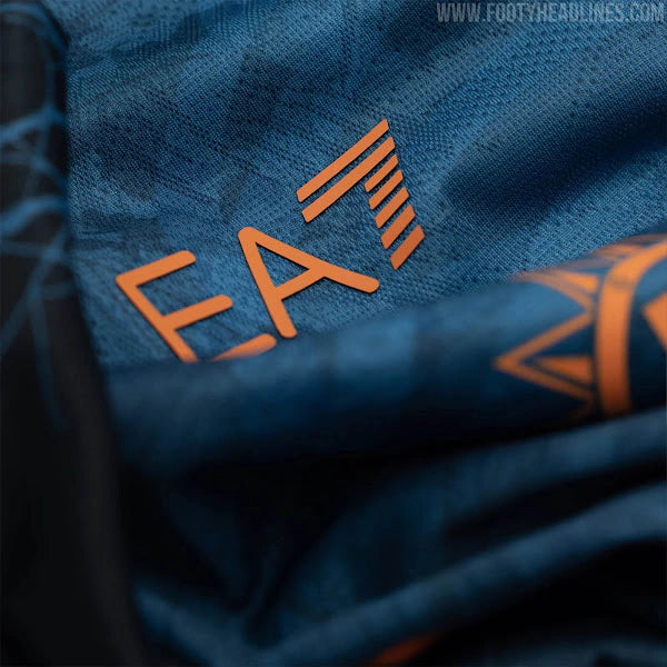 Camisa Napoli EA7 Halloween 25/26 - Azul Naval