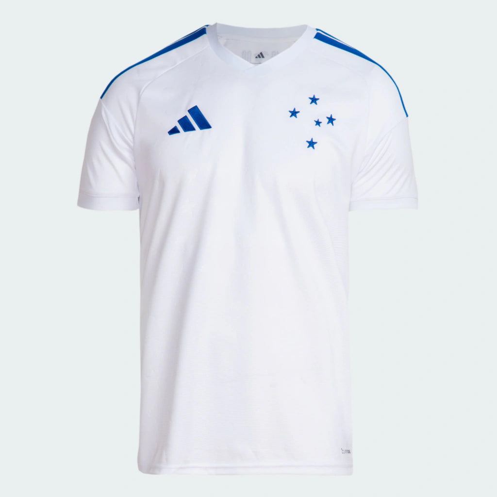 Camisa Cruzeiro Away II 2026/27 Torcedor Masculino Adidas Branco