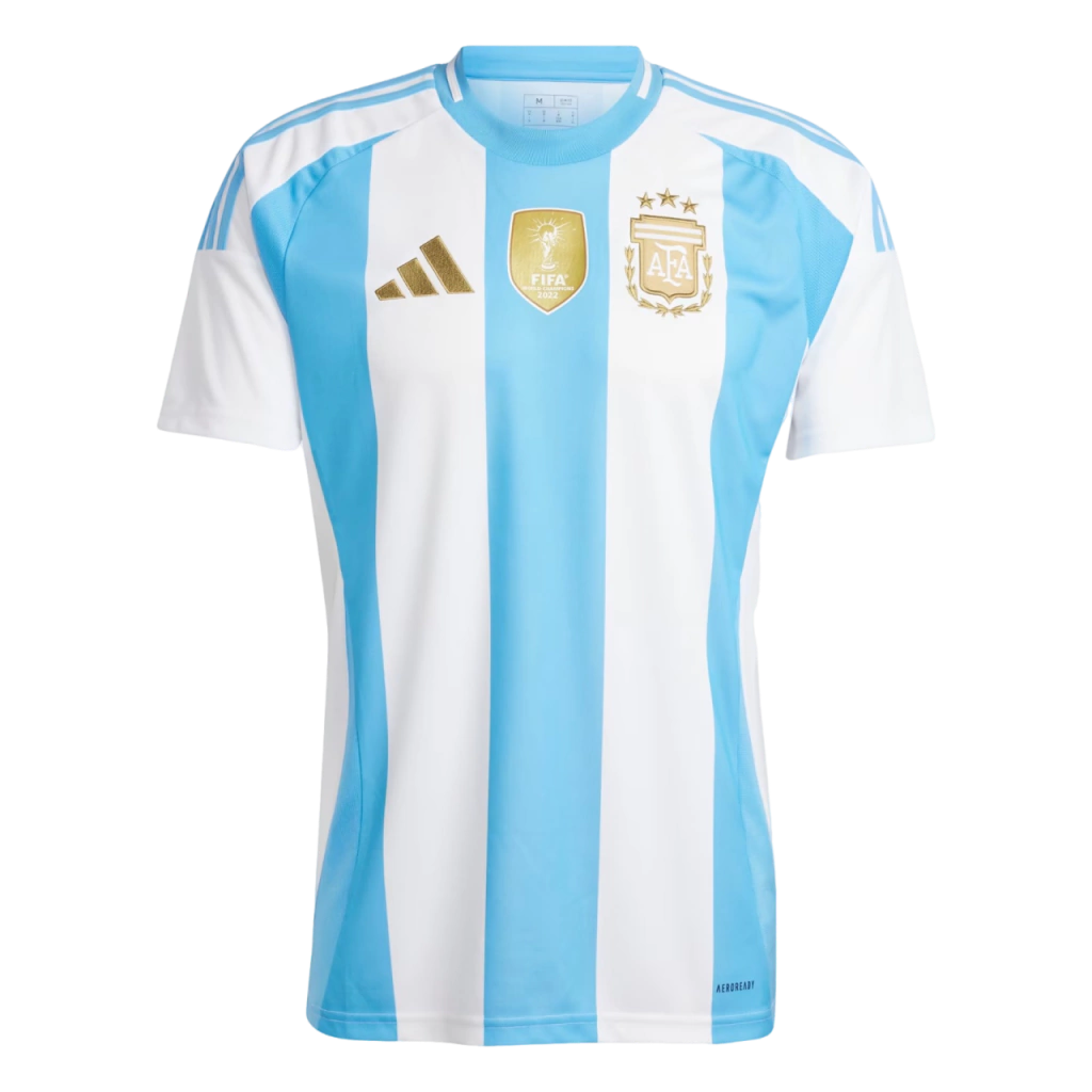 Camisa Argentina Home 2024 - Adidas Torcedor Masculina