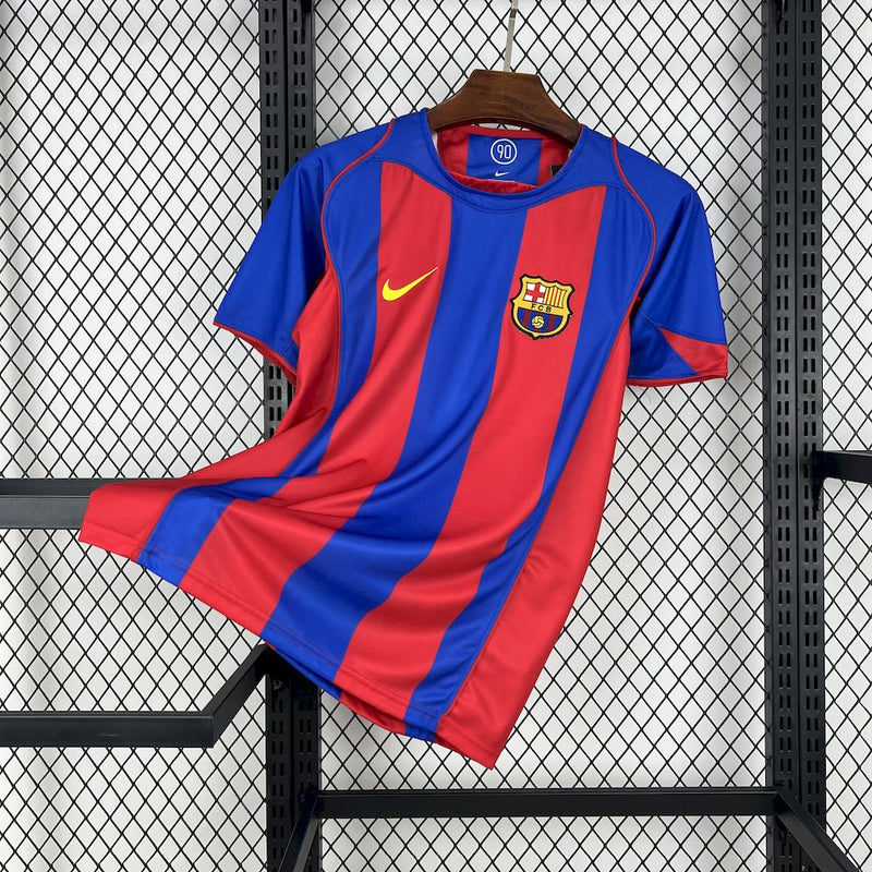 Camisa Barcelona Home 04/05 - Versão retro