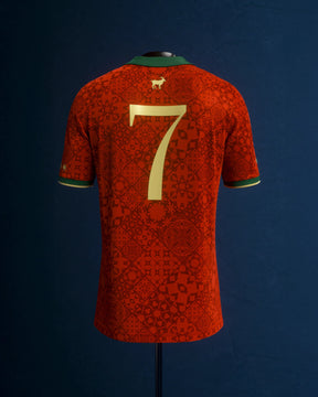 Camisa Portugal Cristiano Ronaldo Comma Footbal Gola Polo