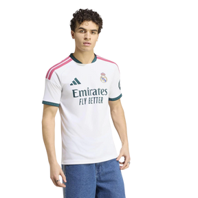 Camisa Real Madrid Home I 2026/27 Torcedor Masculino Adidas Branco