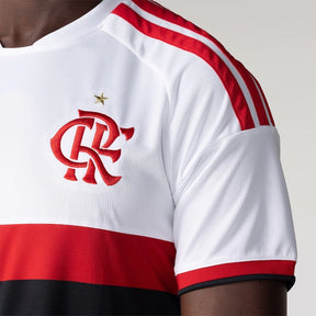 Camisa Flamengo Away 2026/27 Torcedor Masculina Adidas Branco