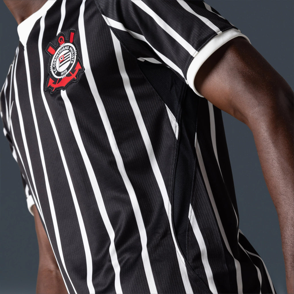 Camisa Corinthians Away II 2026/27 Titular Invasão Nike Preta
