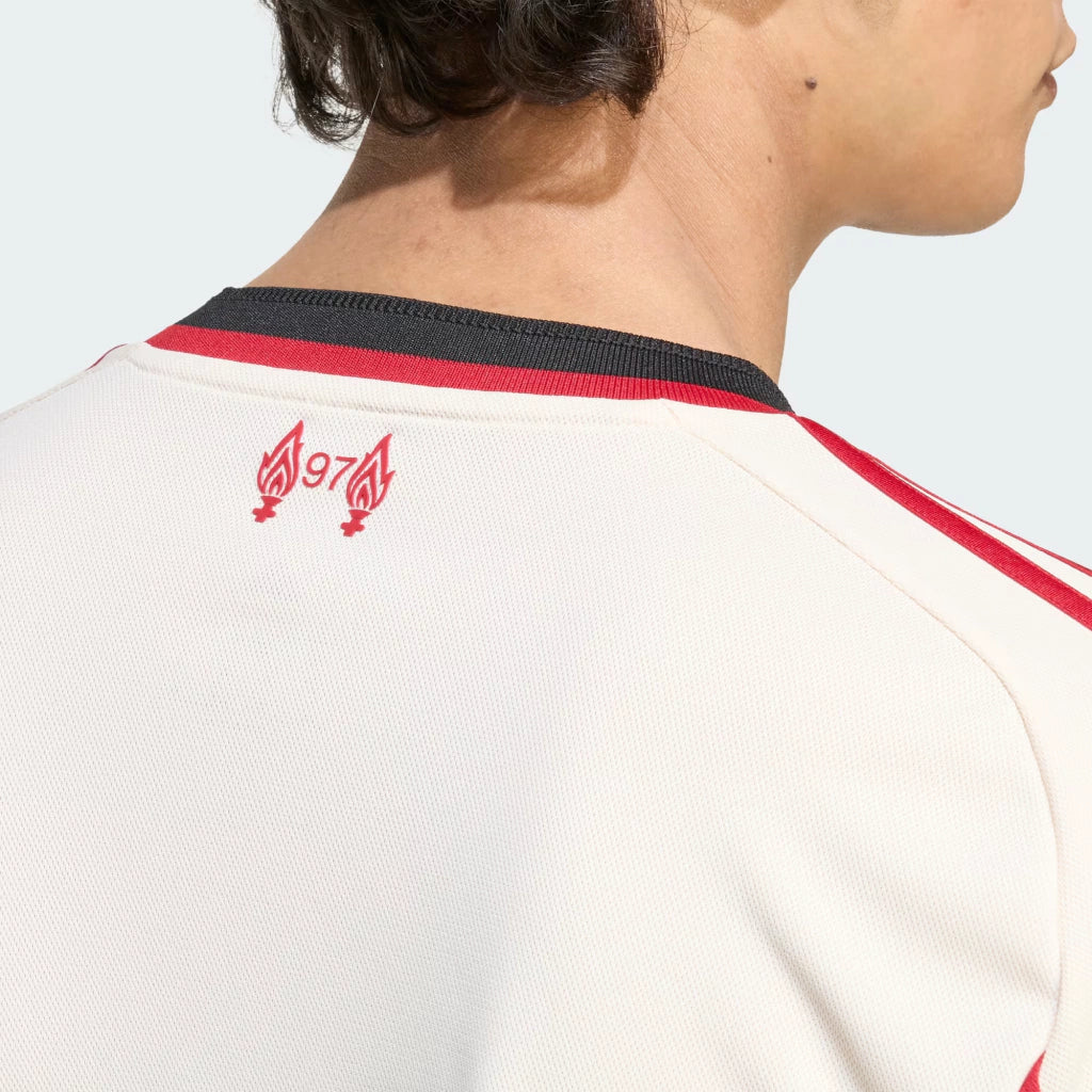 Camisa Liverpool II Manga Longa 25/26 Torcedor Adidas - Branca