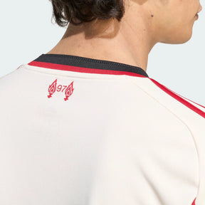 Camisa Liverpool II Manga Longa 25/26 Torcedor Adidas - Branca