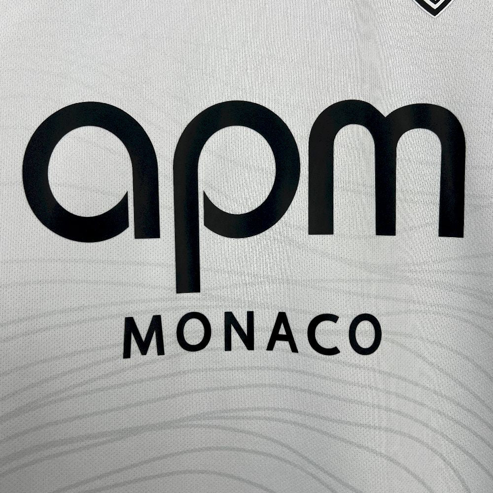 Camisa Mônaco II 25/26 - Torcedor Masculina - Branca