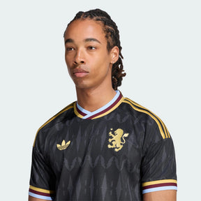 Camisa Aston Villa Away II 2026/27 Torcedor Masculino Adidas Preta