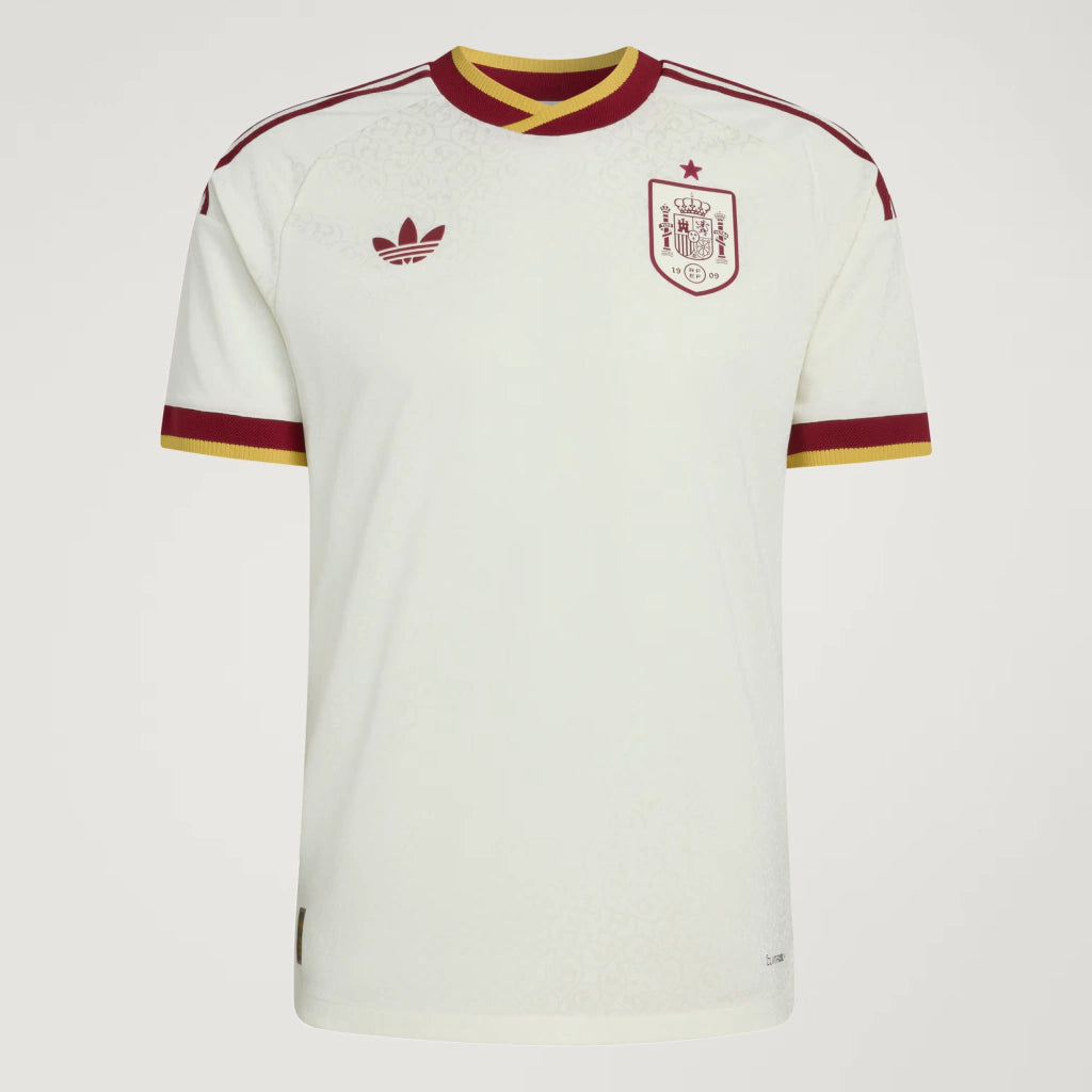 Camisa Espanha Copa do Mundo 2026 - Reserva Jogador Masculina - Bege