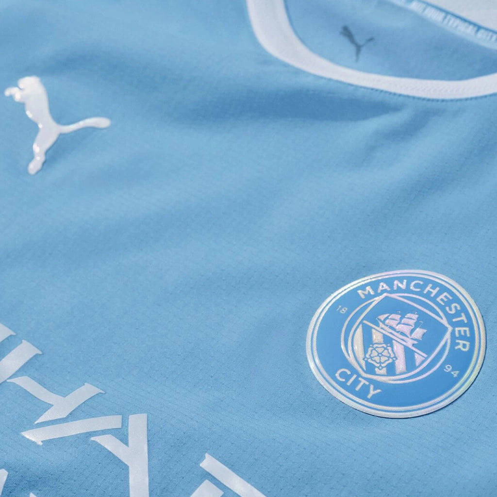 Camisa Manchester City Home I 2026/27 JogadorMasculino Puma Azul e branco