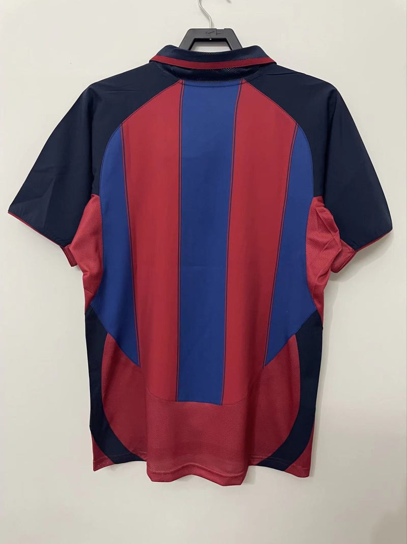 Camisa Barcelona Titular 03/04 - Versão Retro
