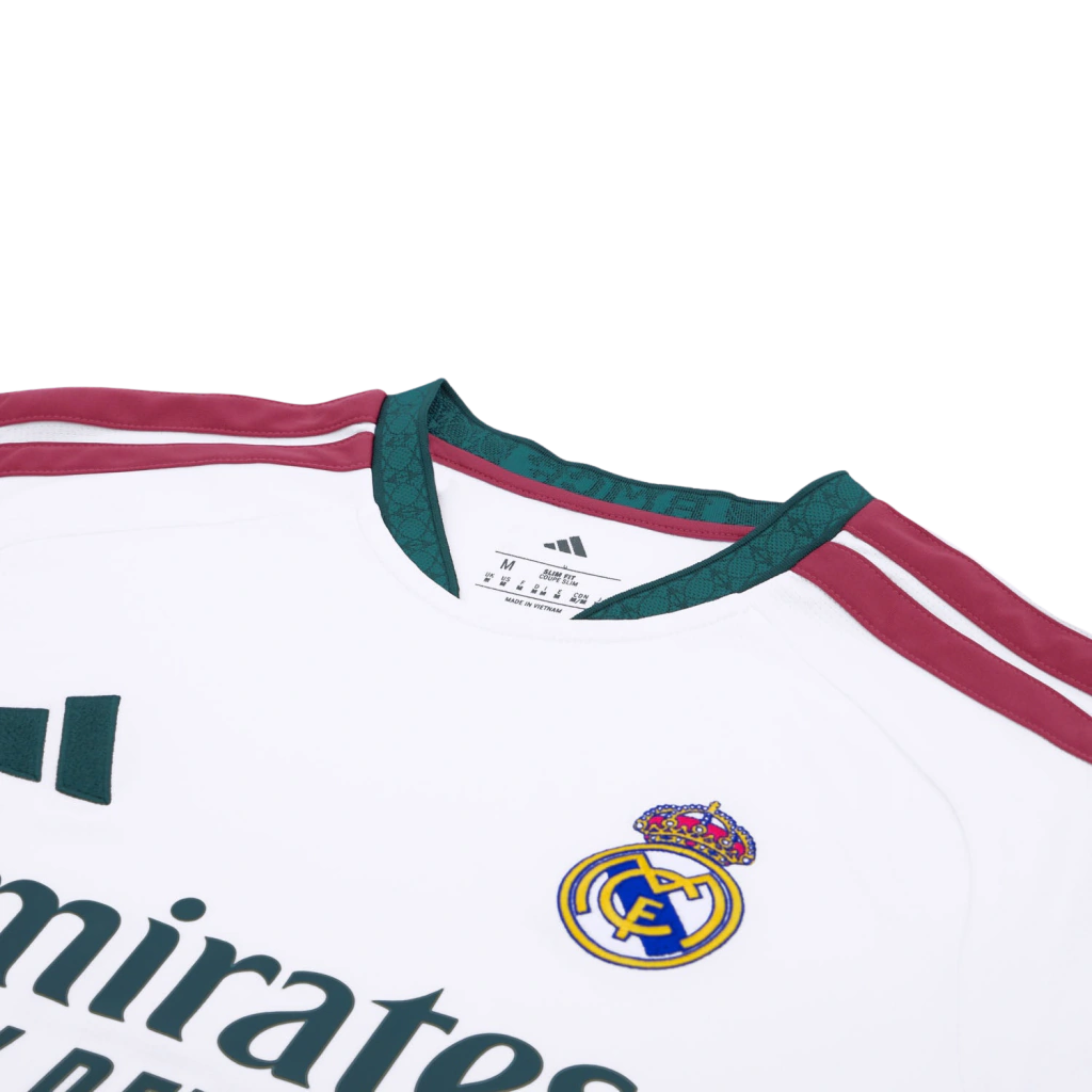 Camisa Real Madrid Home I 2026/27 Torcedor Masculino Adidas Branco