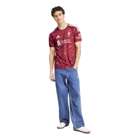 Camisa Liverpool Home 2026/27 - Torcedor Adidas Masculino - Vermelho