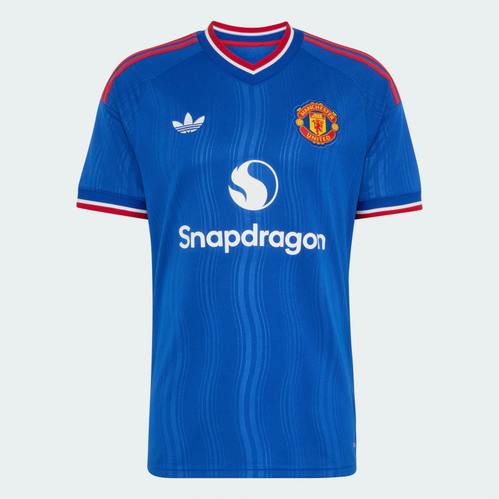 Camisa Manchester United Away II 2026/27 Torcedor Masculino Adidas - Azul