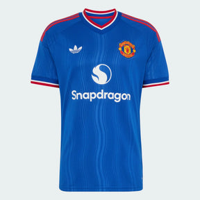 Camisa Manchester United Away II 2026/27 Torcedor Masculino Adidas - Azul
