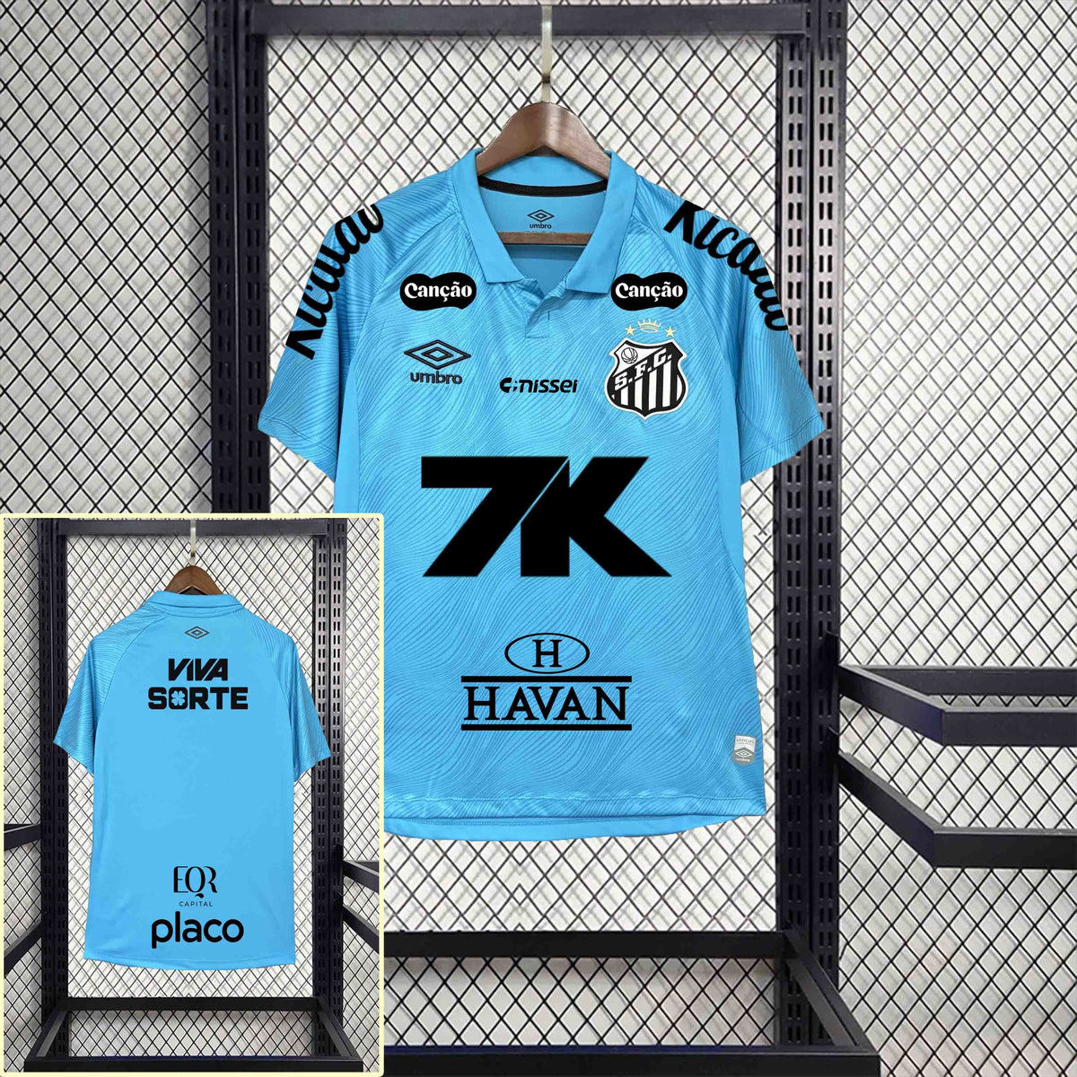 Camisa Peixão III  - Torcedor Masculina + Patrocínios