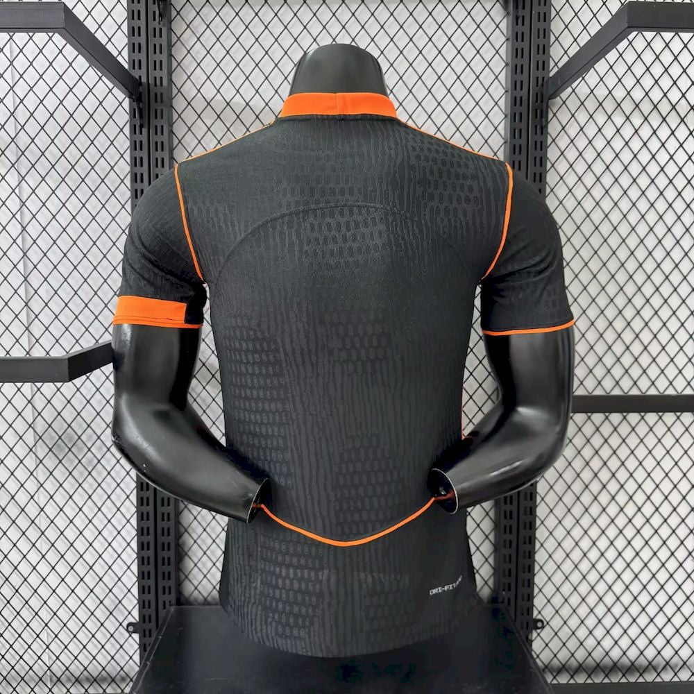 Camisa Timão III 25/26 - Jogador Masculina - Preto e Laranja