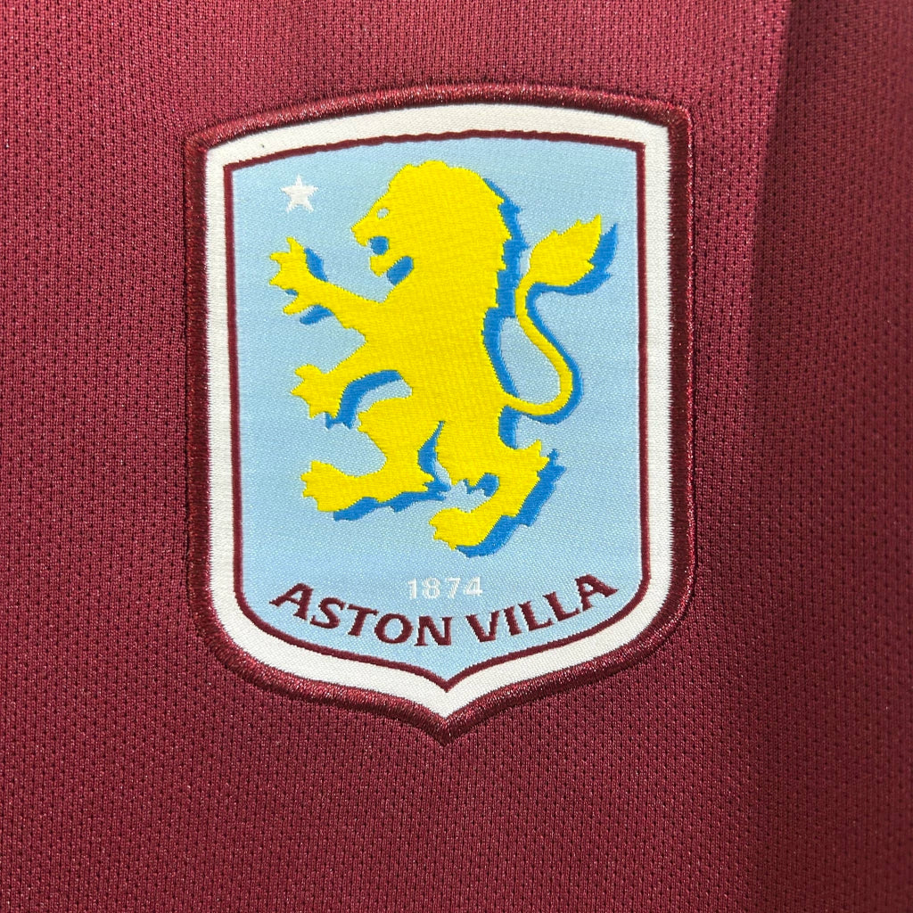 Camisa Aston Villa Home 25/26 Adidas - Torcedor Masculina