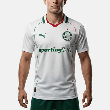 Camisa Palmeiras II 26/27 - Jogador Masculina - Verde e Branco