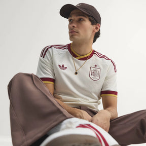 Camisa Espanha Copa do Mundo 2026 - Reserva Jogador Masculina - Bege