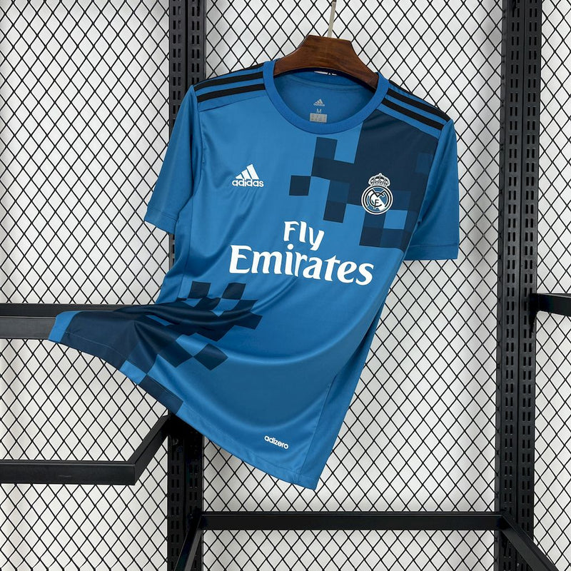 Camisa Real Madrid Reserva 17/18- Versão Retro