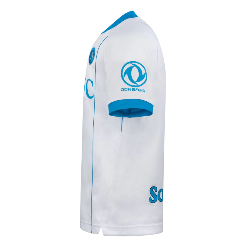 Camisa Napoli Away 2026/27 - Torcedor EA7 Masculino - Branco
