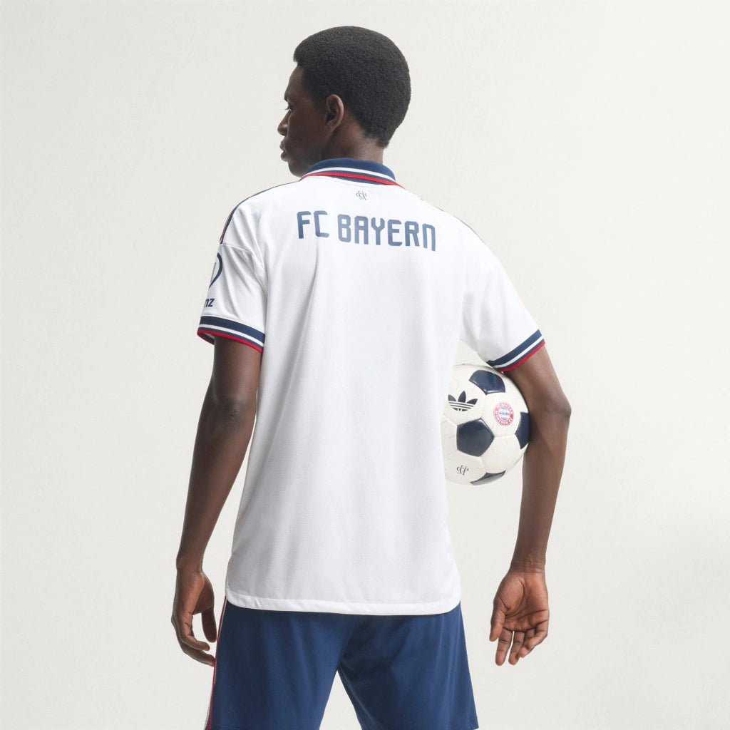 Camisa FC Bayern Home II 2026/27 Jogador Masculino Adidas Branco