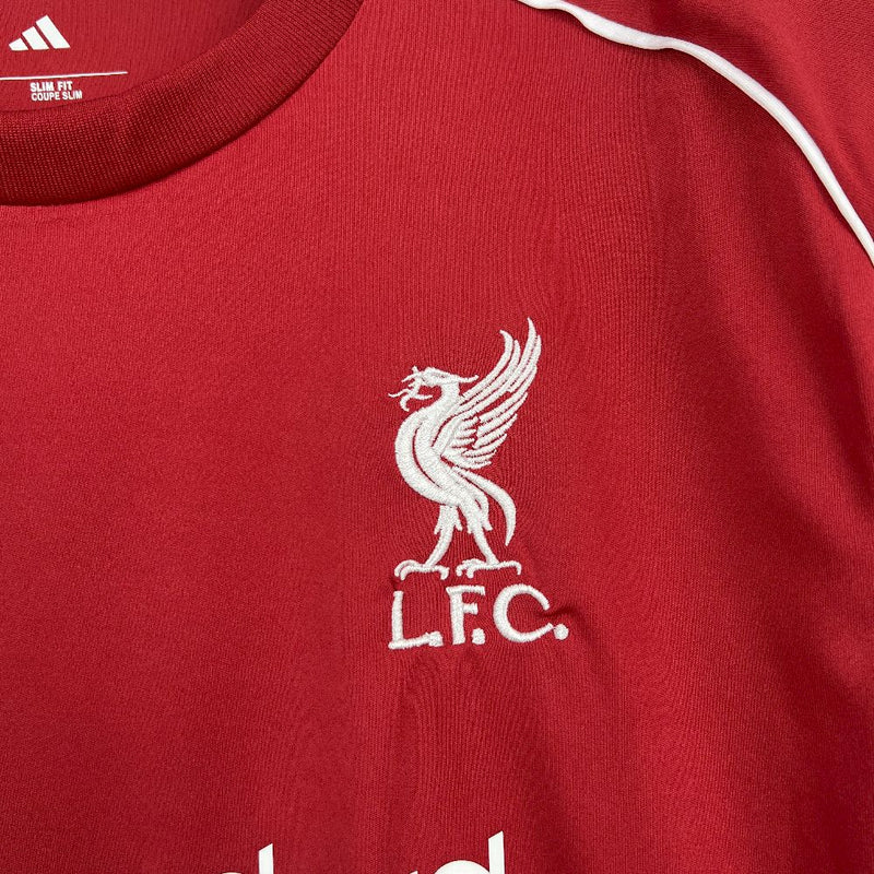 Camisa Liverpool Home 25/26 Torcedor Masculina -