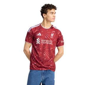 Camisa Liverpool Home 2026/27 - Torcedor Adidas Masculino - Vermelho