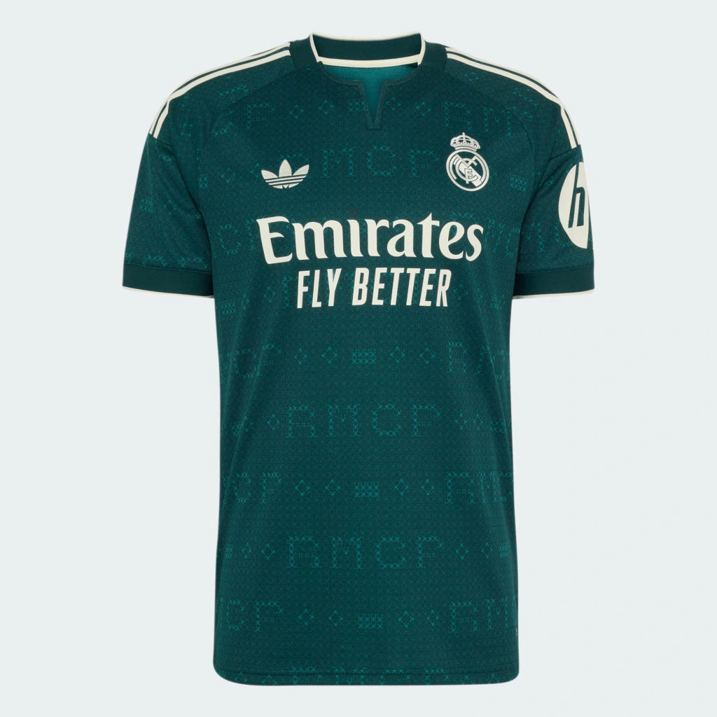 Camisa Real Madrid Away II 2026/27 Torcedor Masculino Adidas Verde