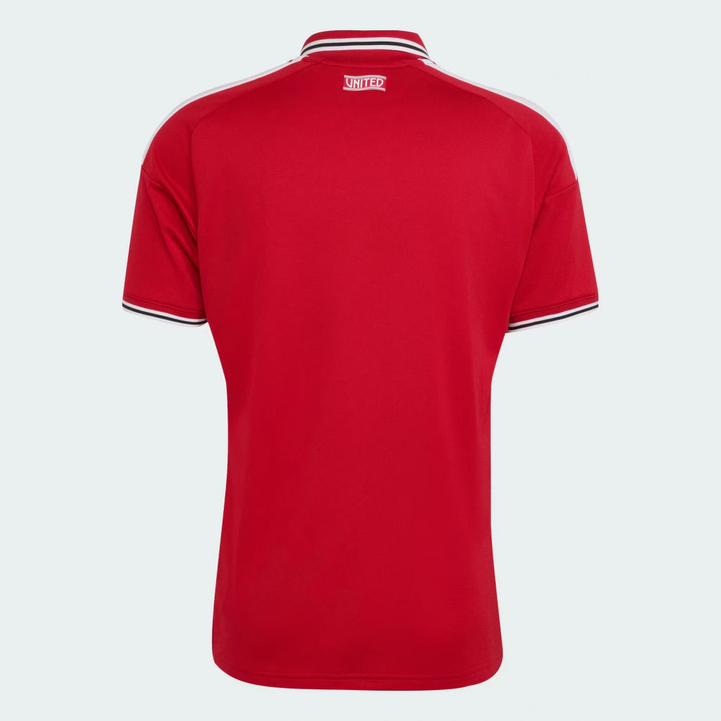 Camisa Manchester United Home I 2026/27 Torcedor Masculino Adidas - Vermelho