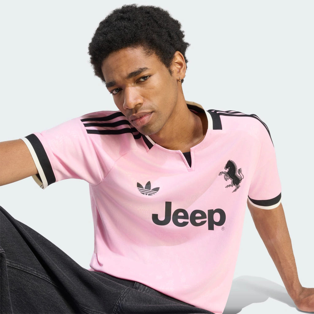Camisa Juventus Away II 2026/27 Torcedor Masculino Adidas Rosa