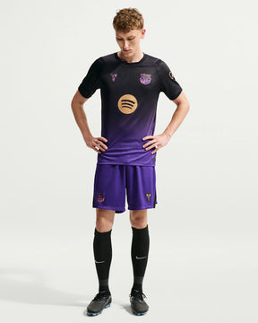 Camisa Barcelona Away II 2026/27 Torcedor Masculino Nike Preto e Roxo