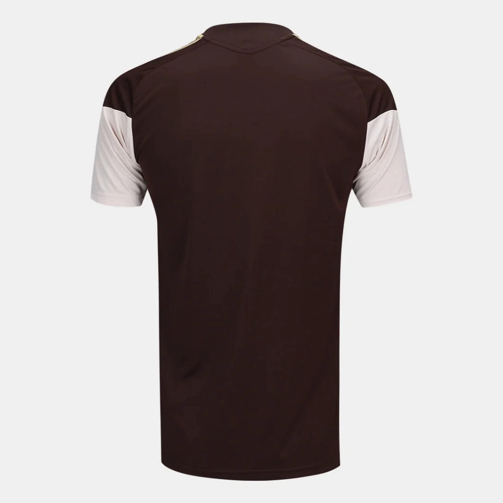 Camisa Flamengo Treino 2026/27 Competition Masculino Adidas Marrom